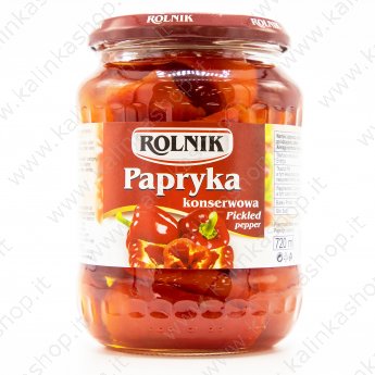 Перец "Rolnik" сладкий маринованный (720ml)