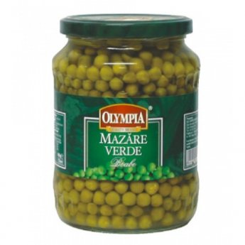 Piselli verdi "Olympia" (680g)