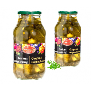 Cetrioli sottaceto "Lakman" (1750g)