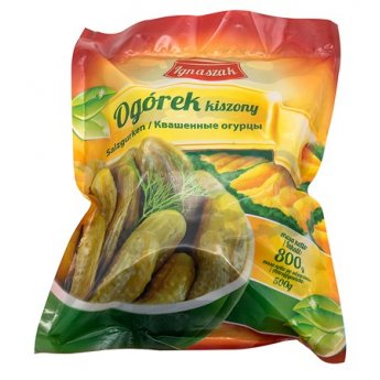Cetrioli fermentati in busta (700g) Cetrioli fermentati in busta (700g)