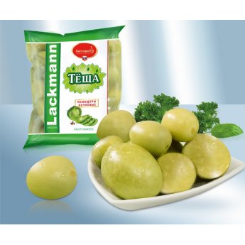 Pomodori verdi "Suocera" "Lackmann" 650g Pomodori verdi "Suocera" "Lackmann" 650g