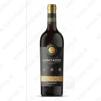 Vino "Lomtadze Saperavi" rosso dolce 12% alc.(750ml)