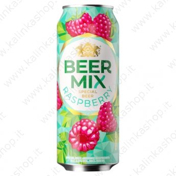 Пиво "Оболонь" "beer Mix" малина 2,5% (0,5л) ж/б
