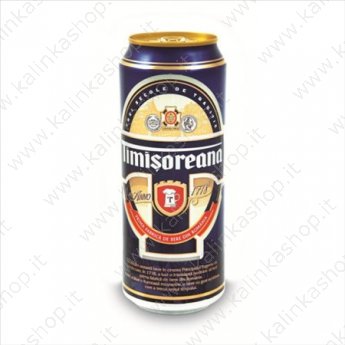 Пиво "Timisoreana" 5% ж/б (0,5л)