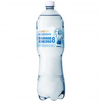 Acqua minerale "Polyana Kvasova", acqua medicinale da tavola altamente gassata (1,5 l)