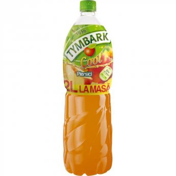 Bibita frizzante "Tymbark Cool" alla pesca (2L)