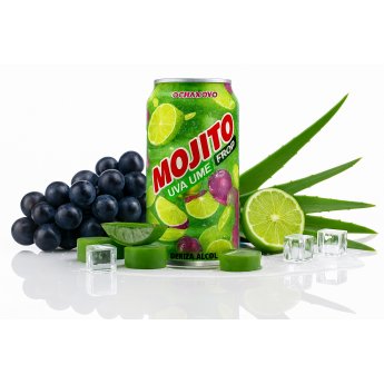 Bevanda "Mojito" Grape-Aloe Fresh lattina (0,5l) Bevanda "Mojito" Grape-Aloe Fresh lattina (0,5l)