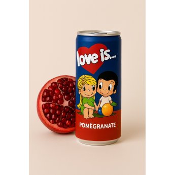 Bevanda gassata "Love is" melograno (330 ml) Bevanda gassata "Love is" melograno (330 ml)