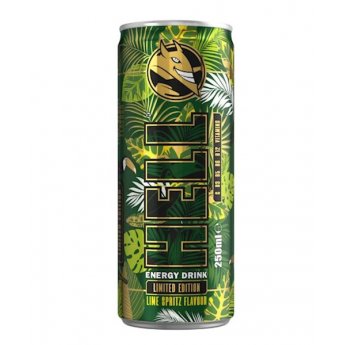 Bibita energizzante "Hell" Lime e menta 250ml) Bibita energizzante "Hell" Lime e menta 250ml)