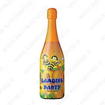 Напиток безалкогольный "Bambino Party" персиковый (0,75л)