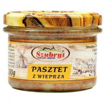 Patè "Szubryt" di pollame con carne di maiale (180g)