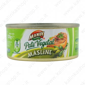 Паштет "Mandy" овощной с оливками (120г)