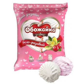 Spumiglie morbide bianco e rosa (280g)