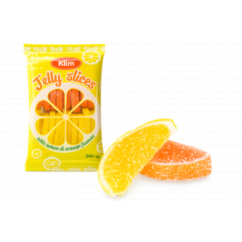 Gelatine "Klim" alla frutta (240g)