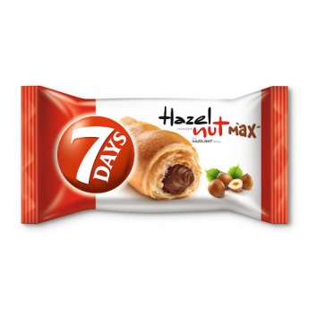 Croissant con crema di cacao e nocciole "7 Days" (80g)