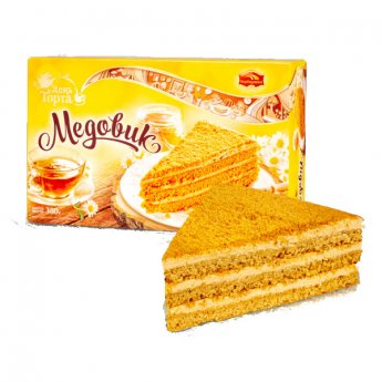 Torta al miele "Medovik" secondo ricetta originale (380g)