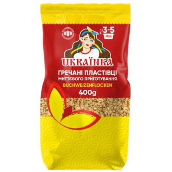 Fiocchi di grano saraceno "Ukrainka" a cottura rapida (400g)