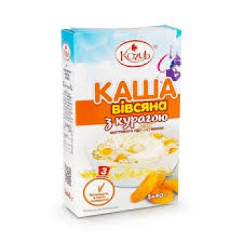 Porridge di avena "Kozub" con albicocche secche (5x40g)