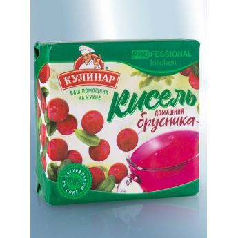 Kissel "Kulinar" al gusto di mirtillo rosso (220 g) Kissel "Kulinar" al gusto di mirtillo rosso (220 g)