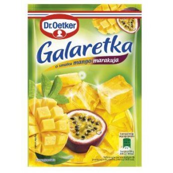 Gelatina "Dr. Oetkerdi "mango e frutto della passione  (72 g)