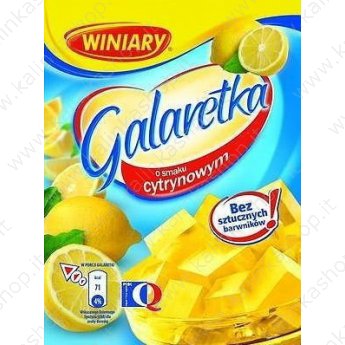 Gelatina in polvere "Winiary" gusto limone (71g)