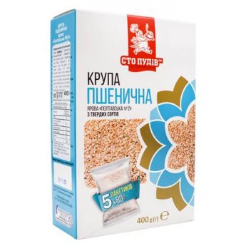 Semola di grano "STO PUDOV" schiacciata (5*80g)