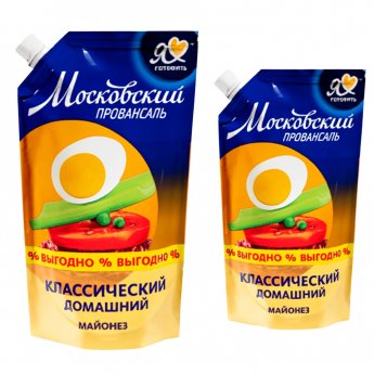 Maionese "Moskovsky" classica 55% (390ml)