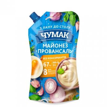 Maionese Chumak Provenzale 67% (300g)