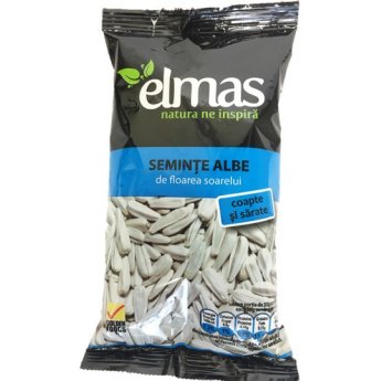 Semi di girasole "Elmas" bianchi con sale (100g)