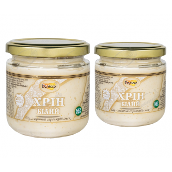 Salsa di rafano piccante "Delisso" (200g) Salsa di rafano piccante "Delisso" (200g)