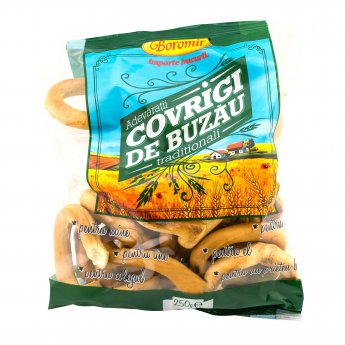 Taralli "Boromir - Covrigi de buzau" tradizionali (250g) Taralli "Boromir - Covrigi de buzau" tradizionali (250g)
