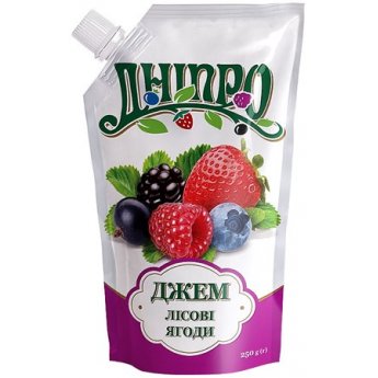 Marmellata "Dnipro" frutti di bosco (250g)