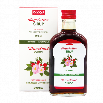 Sciroppo di rosa canina, 200 ml Sciroppo di rosa canina, 200 ml