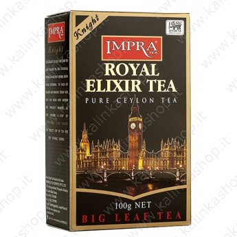 Tè "Impra - Royal Elixir Knight" nero, foglia grande (100 g)
