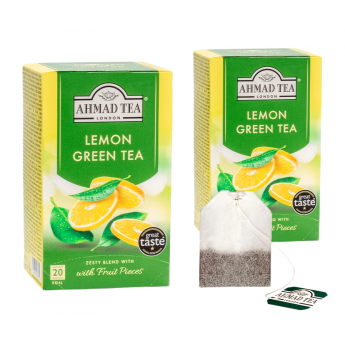 Tè verde Ahmad Tea al gusto di limone (40 g) Tè verde Ahmad Tea al gusto di limone (40 g)