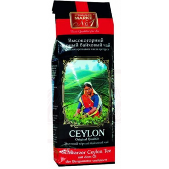 Tè nero "Marke nr.1" di Ceylon con bergamotto (500g)