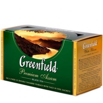 Tè nero "Greenfield - Premium Assam" (25x2g) Tè nero "Greenfield - Premium Assam" (25x2g)