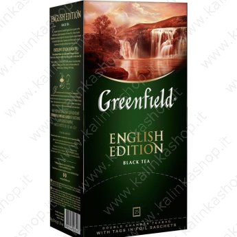 Tè nero "Greenfield - English Edition" (25x1g)