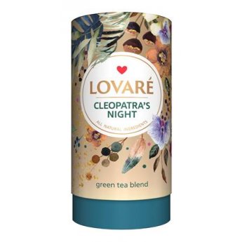 Tè "Lovare Cleopatra's Night" verde con frutti e fiori (80g)