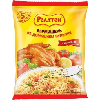 Noodles  "Rollton"  con gusto pollo (60g)
