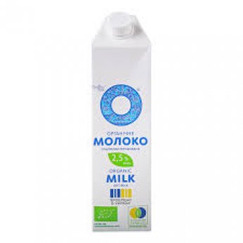 Latte biologico a lunga conservazione "Org Milk" 2,5% (950 g)