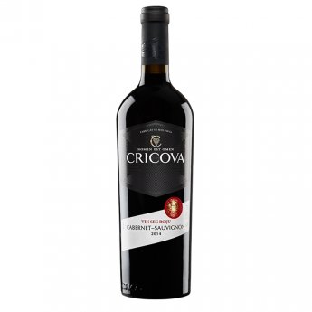 Vino rosso secco " Cricova Cabernet" 13,5% (0.75l)