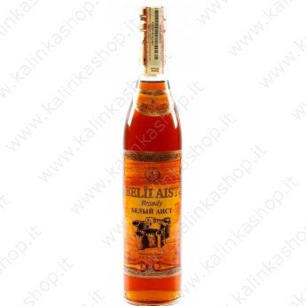 Brandy moldavo "Belii Aist" invecchiato 5 anni Alc.40% (0,5l)