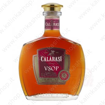 Brandy moldavo "Calarasi VSOP" invecchiato 5 anni, Alc.40%,(0,5L)