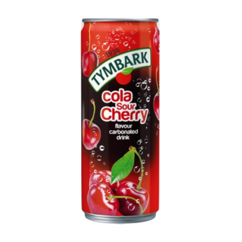 Bevanda "Tymbark" gassata cola e amarena (330ml)