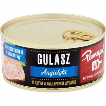 Conserva di carne "Pamapol Goulash inglese" (300g) Conserva di carne "Pamapol Goulash inglese" (300g)