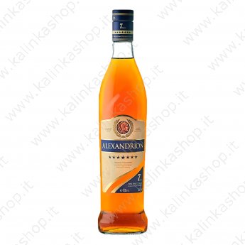 Brandy rumeno "Alexandrion" 7*, Alc.40%, (0,5L)
