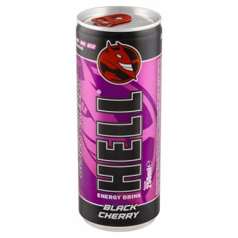 Bevanda energetica "Hell" all'amarena (250ml)