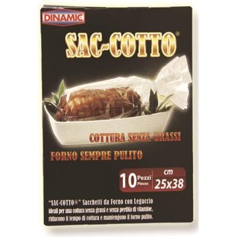 Sacchetti da forno"Sac-cotto", 25x38cm, 10 pezzi Sacchetti da forno"Sac-cotto", 25x38cm, 10 pezzi