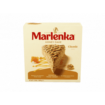 Torta di miele"Marlenka"+noci-glut,surg, 800g